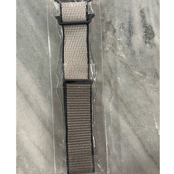 NIMITEC Woven Nylon Sport Loop Apple Watch Strap 38mm - Picture 2 of 3